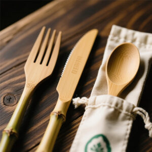 Bamboo Cutlery Set